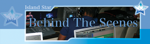 Behind the scenes banner